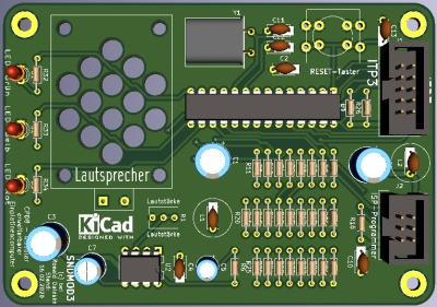 KiCAD SNDMOD3b