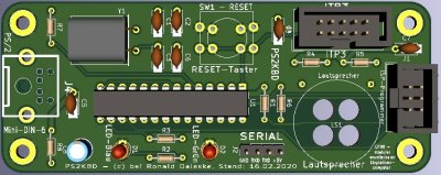 Bild 5b: KiCAD PS2KBD