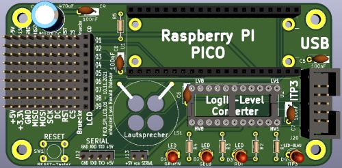 KiCad PICO-SPI-LCD01