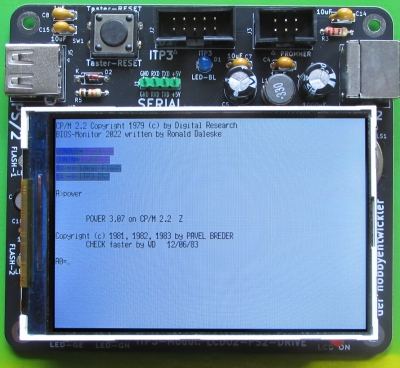 ITP3-Modul - LCD02-PS2-DRIVE