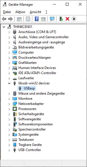 Bild 3.4.2.b Schreiben der Firmware in den Flash
