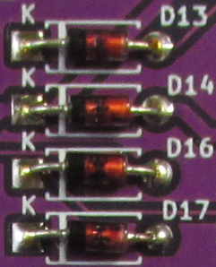 Bild 2.2: z-meic PCB Dioden
